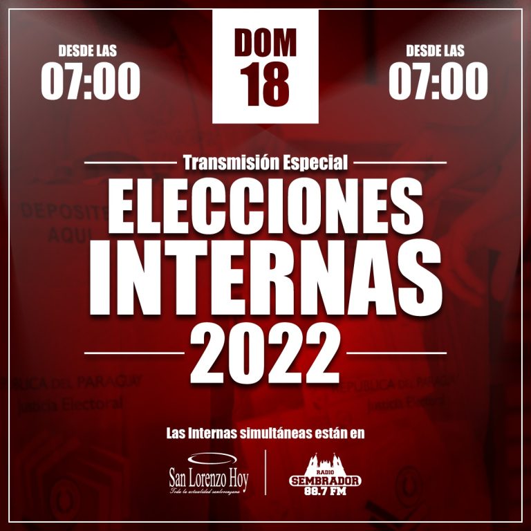 San Lorenzo Hoy y Sembrador tendrán una cobertura especial para las elecciones internas