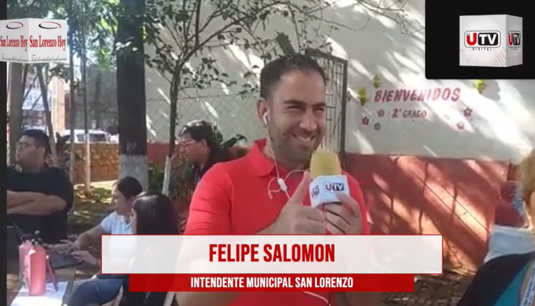 Elecciones 2023: el intendente ya se acercó a algunos lugares de votación