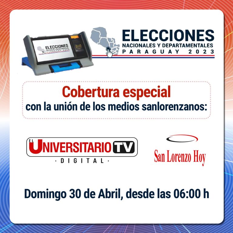 Elecciones 2023: cobertura de San Lorenzo Hoy y el Universitario TV Digital