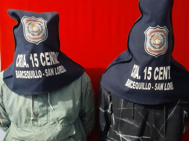Dos jóvenes y una mujer fueron aprehendidos por hurto