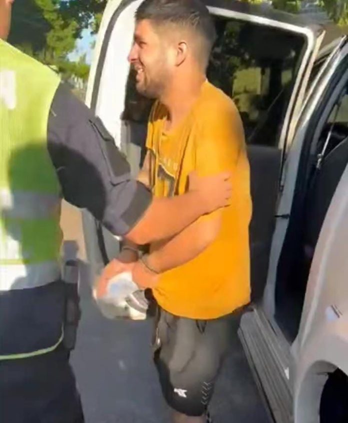 Tras alta médica, Diego Cáceres fue remitido a la penitenciaría, uno de los protagonistas del tiroteo frente a Puerto Chopp