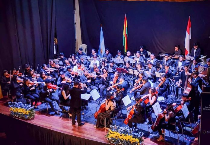 Orquesta Filarmónica de San Lorenzo participó del Festival Internacional de Orquestas Juveniles en Bolivia