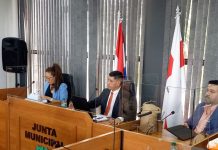 VIDEO | Hernán Domínguez fue reelecto como presidente de la Junta Municipal con 10 votos