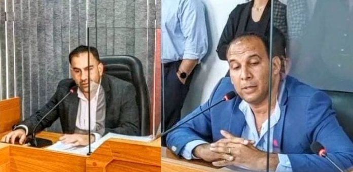 VIDEO | Felipe Salomón entró con una “planchita” a la Junta e Isaac Rojas respondió con un “planchazo”