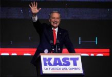 El ultraderechista José Antonio Kast parte como favorito para polarizado balotaje en Chile