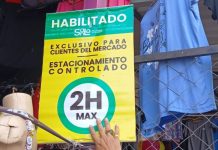 Recuerdan que «estacionamiento en el Mercado es libre y gratuito hasta 2 horas»