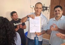 Isaac Rojas inscribe su candidatura a intendente y rompe con la Alianza Juntos por San Lorenzo