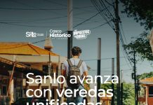 «Sanlo avanza con veredas unificadas», destaca Municipalidad