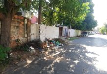 Basural a una cuadra de la escuela Tomasa Ferreira de Meza