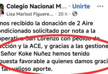 ¿Campaña con recursos de la Cooperativa San Lorenzo?