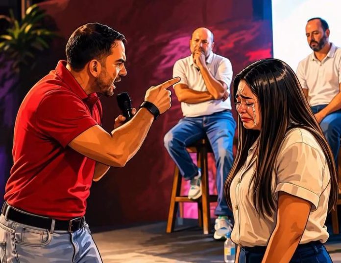 Viralizan "gesto autoritario" de Felipe Salomón