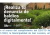 Reclaman que no hay respuesta en plataforma de denuncias de baldíos