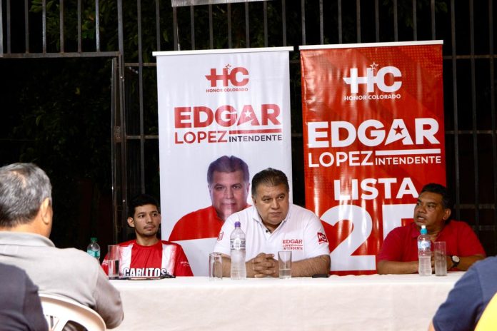 Precandidatura de Edgar López sigue encabezando encuesta con un "crecimiento sostenido"