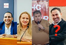 Internas municipales 2026: Gustavo Díaz mano a mano con los precandidatos Isaac Rojas, Luz González y Edgar López; ¿qué pasó con Felipe Salomón?