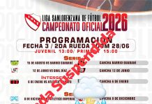 El mal tiempo obliga a suspender la fecha de la Liga Sanlorenzana