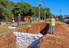 Continúan obras de mejoramiento de la avenida Avelino Martínez conforme al cronograma, informan