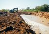 Limpian canal del arroyo San Lorenzo