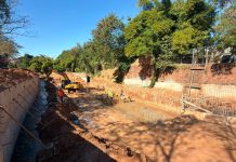 «Canalización del arroyo San Lorenzo alcanza 42% de avance», informan