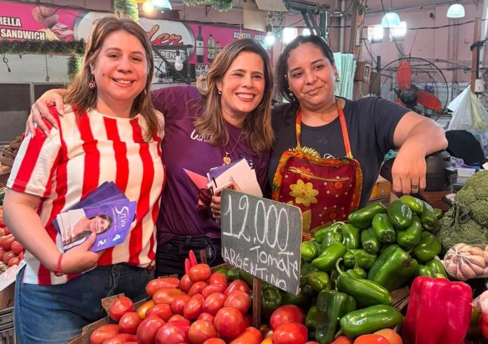 Silvia villalba en mercado - julio 2026