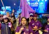 Oposición realiza «Banderazo» y llama a renovar la Intendencia y la Junta Municipal