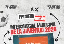 Se viene la primera edición del Intercolegial Municipal de la Juventud 2026