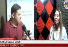VIDEO | Municipales 2026: con Myriam Fernández, el último mano a mano en San Lorenzo A Las 10