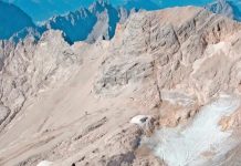 El deshielo de los glaciares alpinos