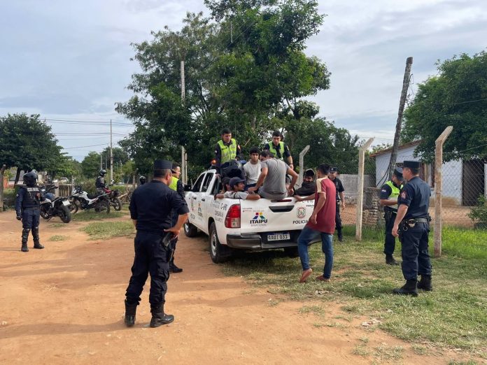 Realizan controles preventivos en «zonas sensibles» de San Lorenzo